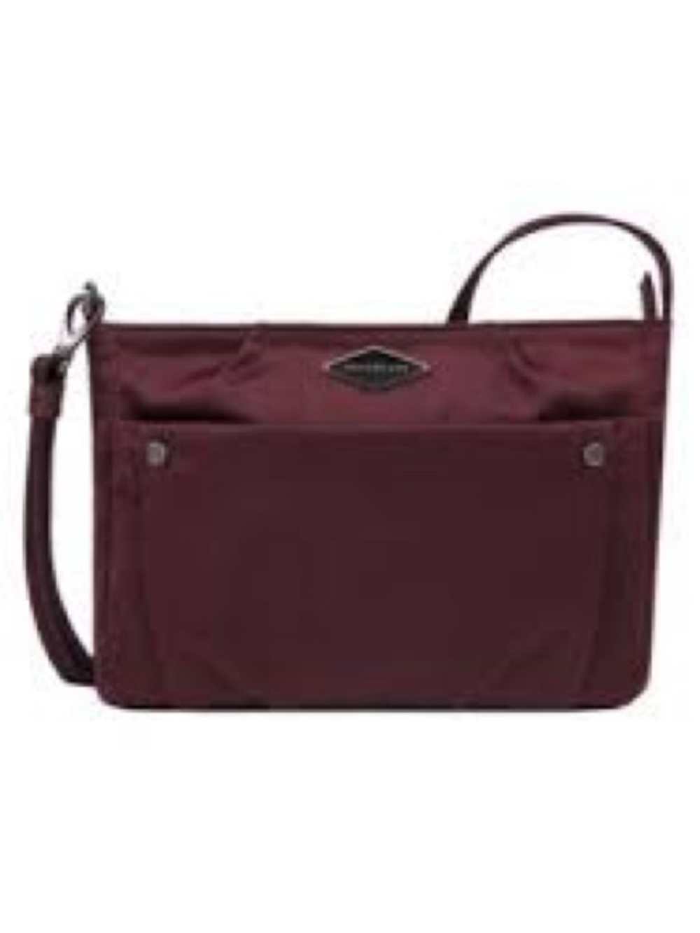 Travelon Women’s Crossbody Antitheft Travel Bag in Deep Burgundy